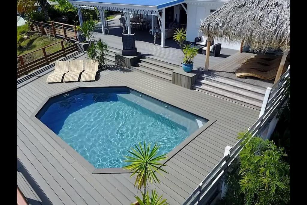 La Villa Coconut Vue A 180° Mer Rocher Du Diamant ル・ディアマン エクステリア 写真