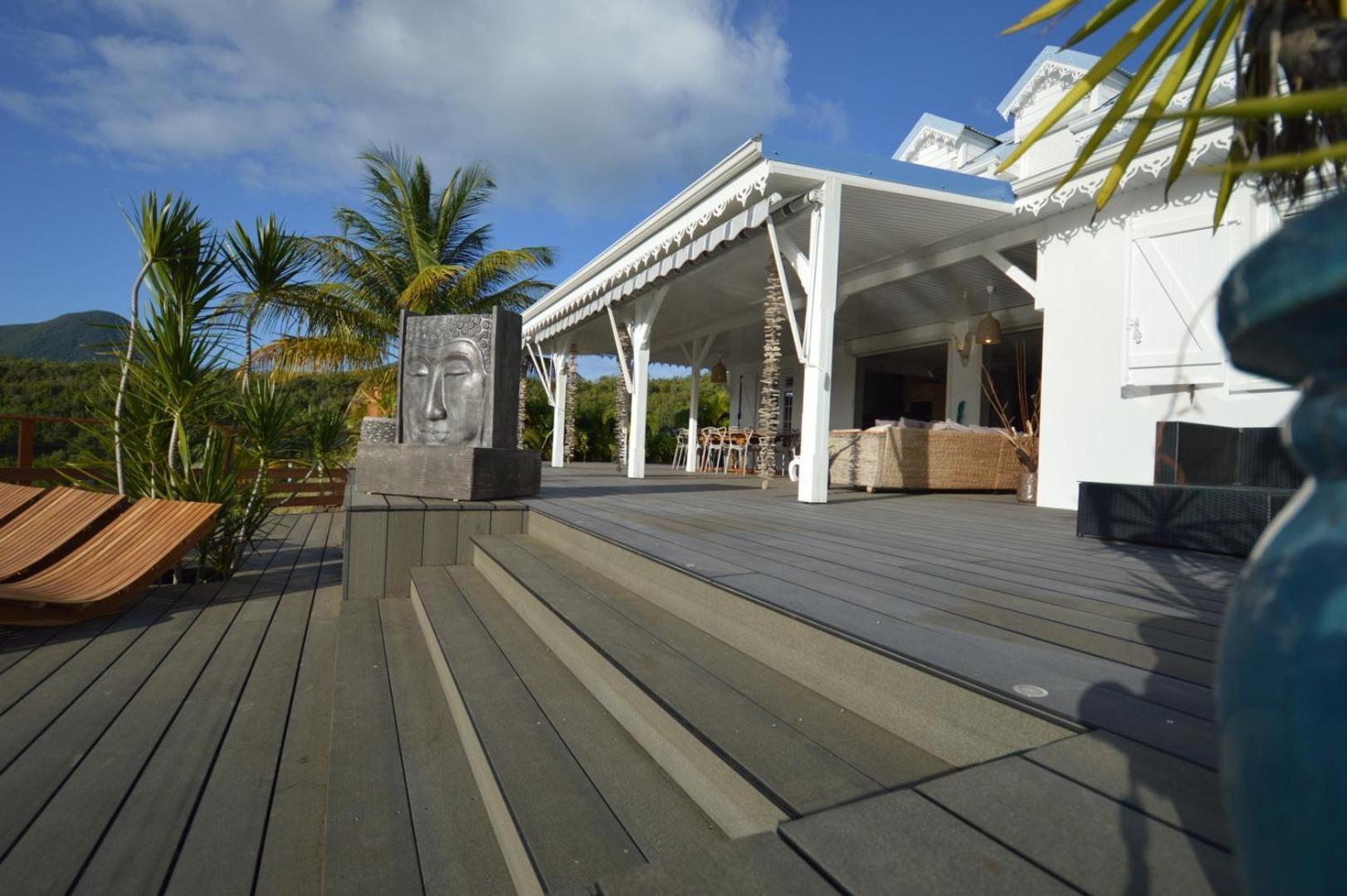 La Villa Coconut Vue A 180° Mer Rocher Du Diamant ル・ディアマン エクステリア 写真